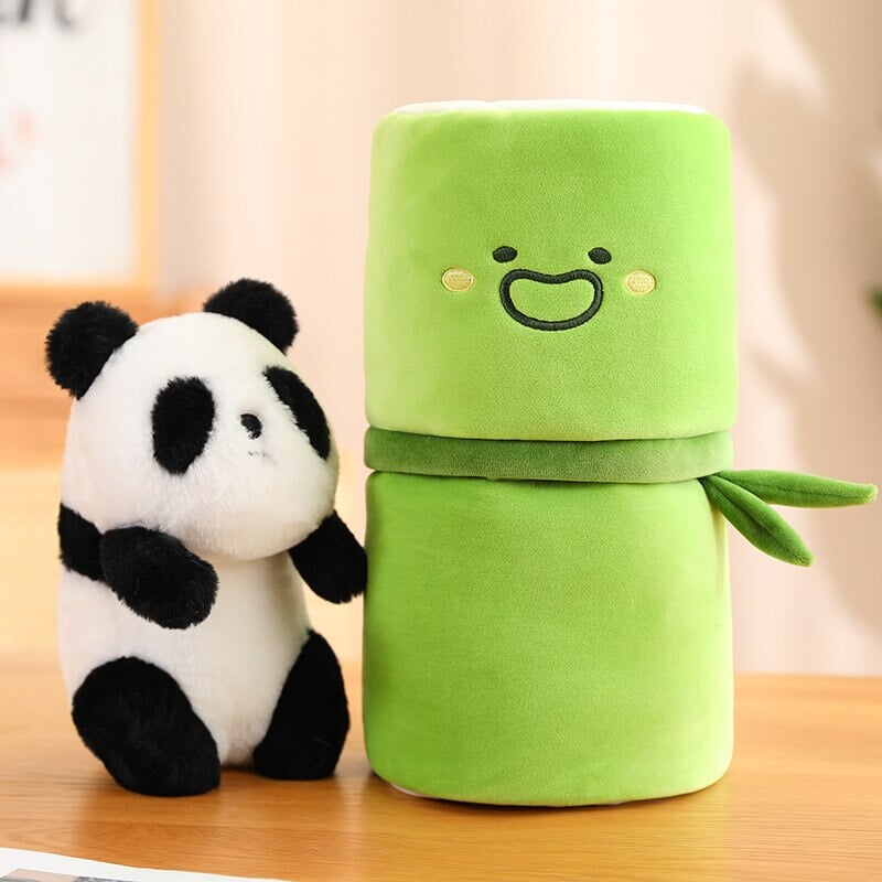Maliben | Panda & Bamboo Buddy Plushies
