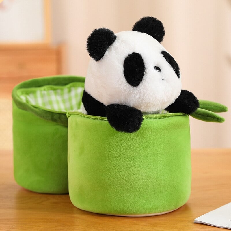 Maliben | Panda & Bamboo Buddy Plushies
