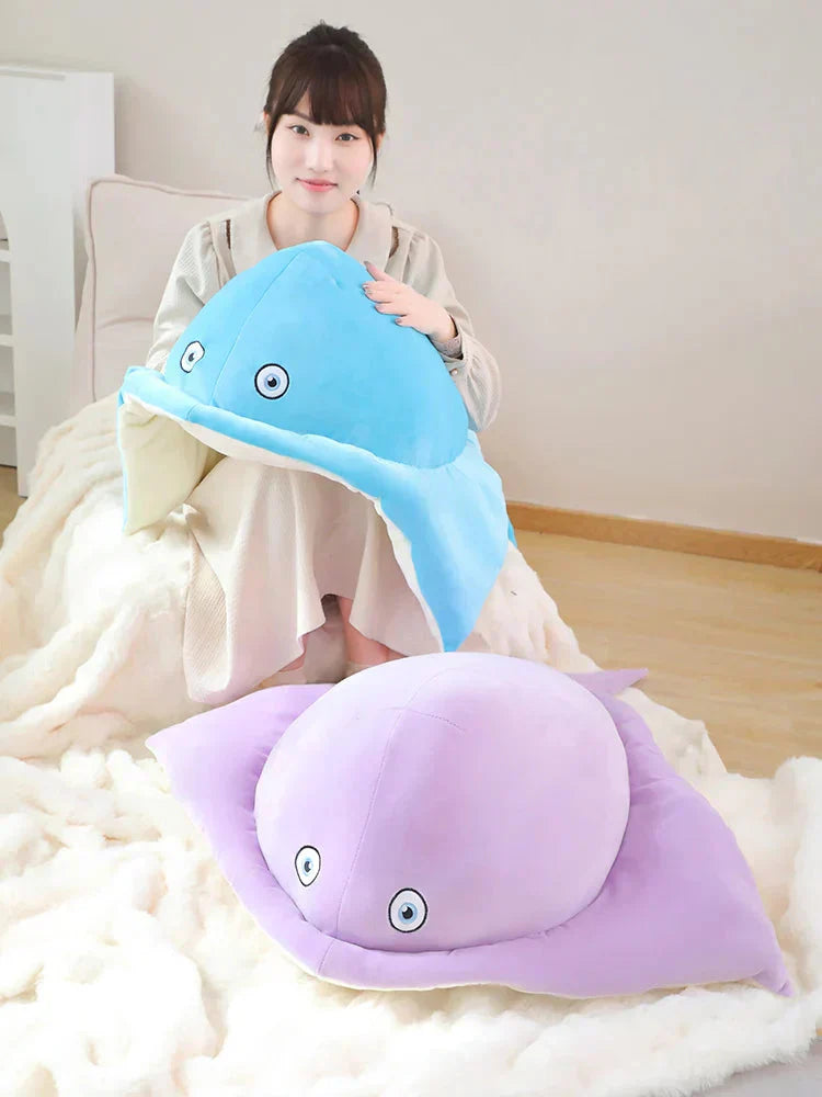 Maliben | Pastel Purple Blue Stingray Plushies