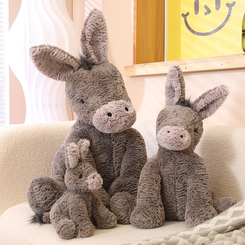 Maliben | Whispy The Fluffy Donkey Plushie