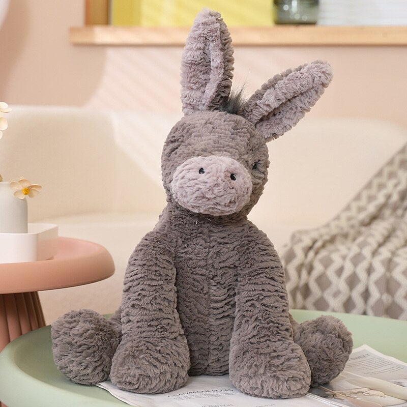 Maliben | Whispy The Fluffy Donkey Plushie