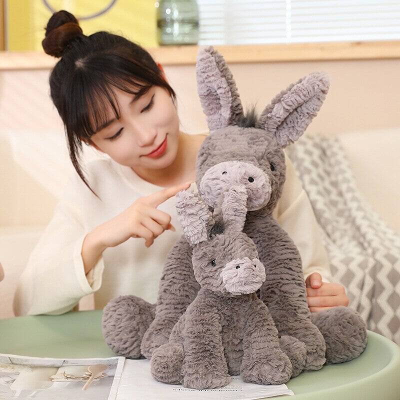 Maliben | Whispy The Fluffy Donkey Plushie