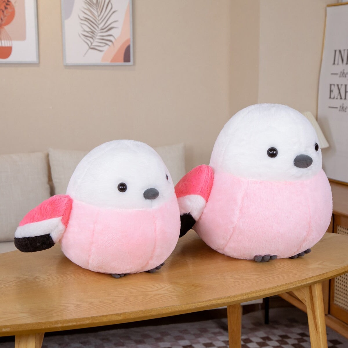 Maliben | Puffy Vibrant Bird Plushies