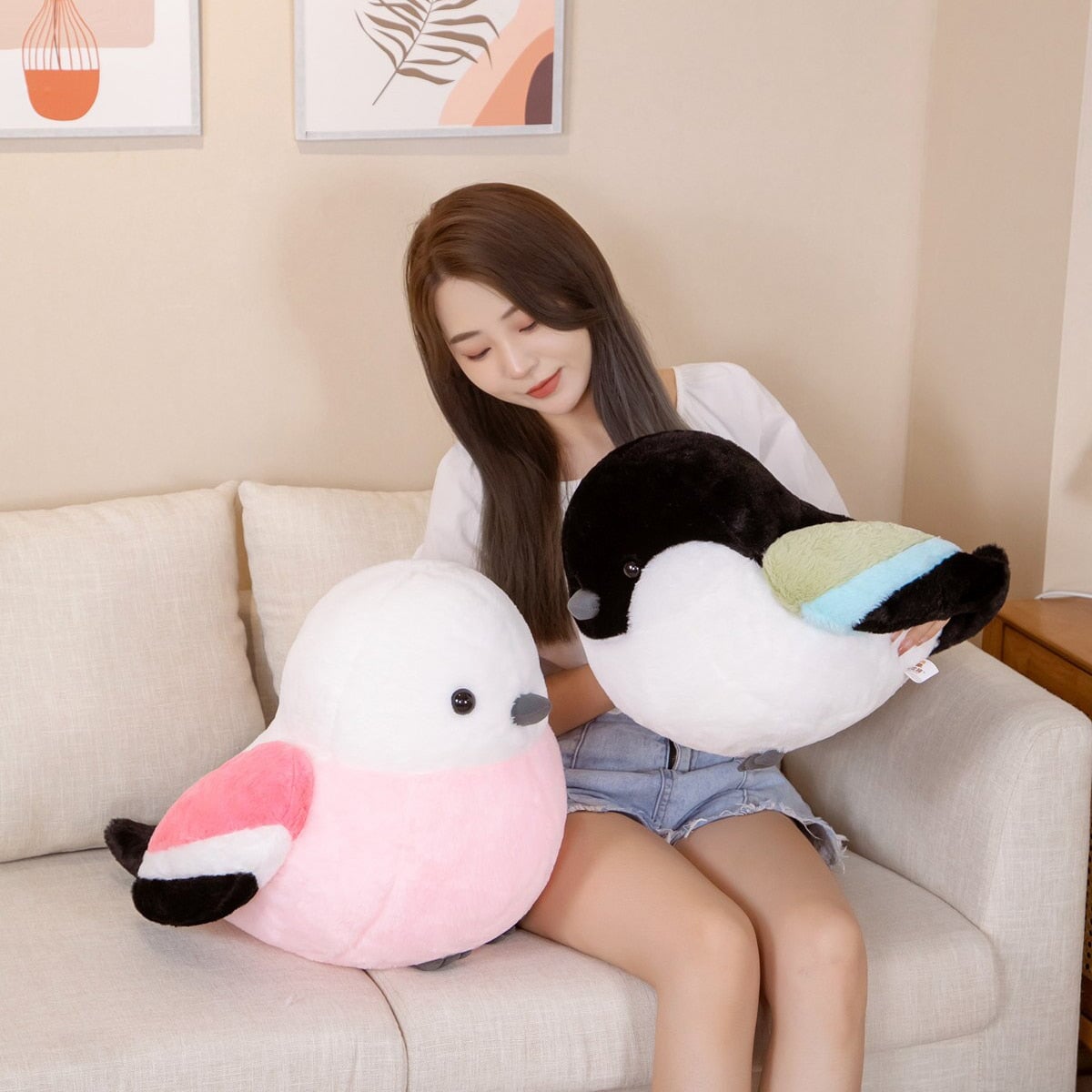 Maliben | Puffy Vibrant Bird Plushies