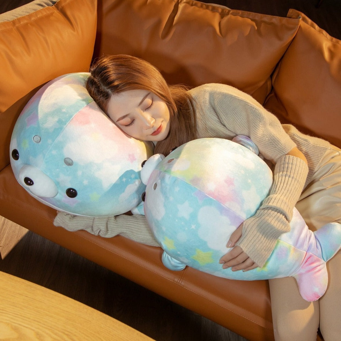 Maliben | Rainbow Galaxy Seal Plushies