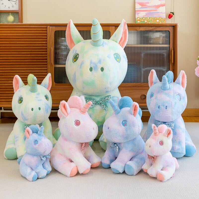 Maliben | Rainbow Galaxy Unicorn Plushie Collection