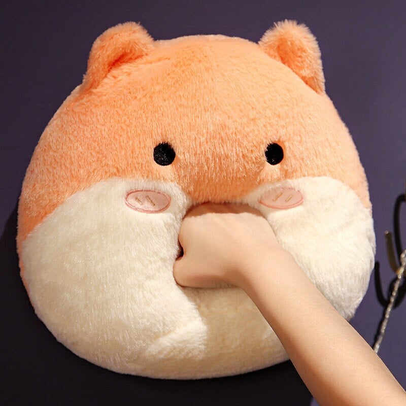 Maliben | Round Cat Bunny Fox Pillow Plushie Collection