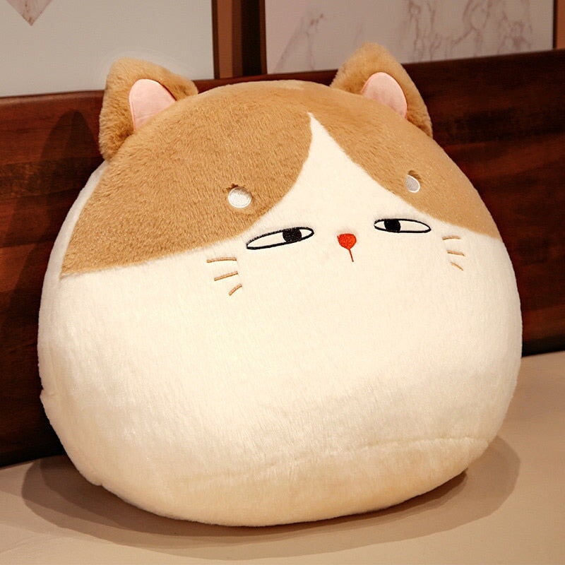 Maliben | Round Cat Bunny Fox Pillow Plushie Collection