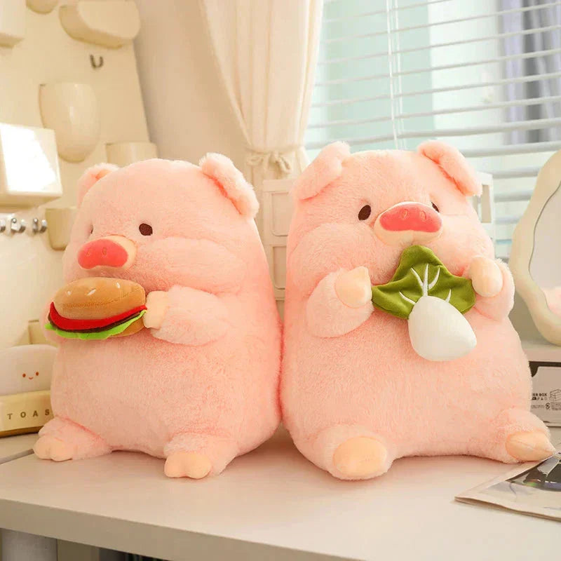 Maliben | Round Fluffy Chonky Piggy Plushie