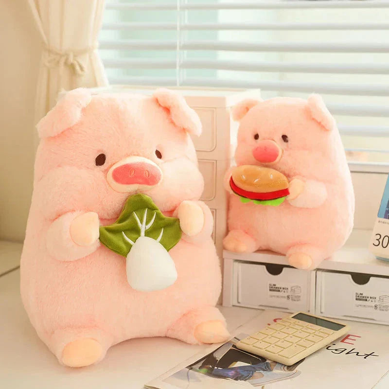 Maliben | Round Fluffy Chonky Piggy Plushie