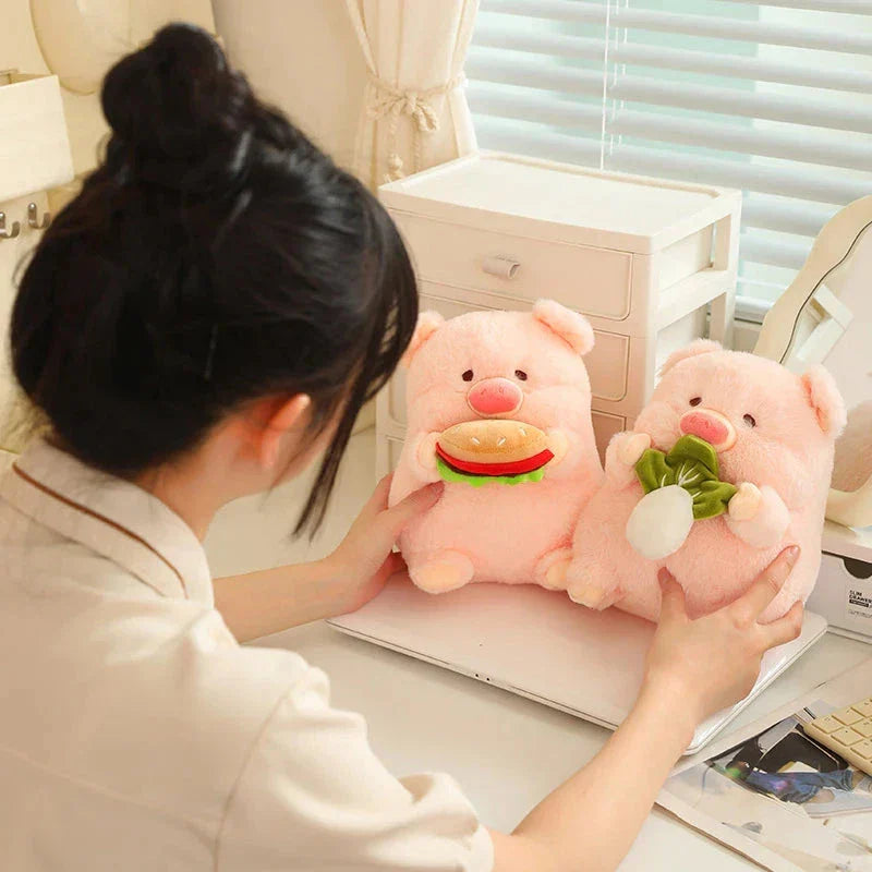 Maliben | Round Fluffy Chonky Piggy Plushie