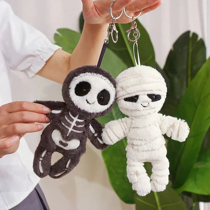 Maliben | Scary Skeleton And Mummy Halloween Plushies