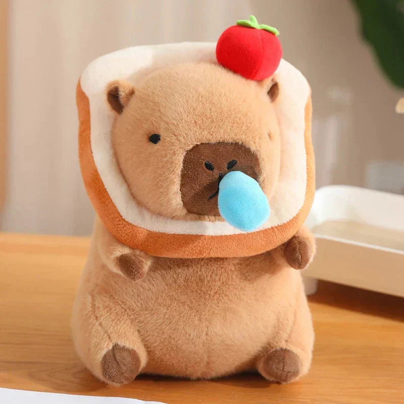 Maliben | Silly Capybara Toast Turtle Snotty Plushie Family
