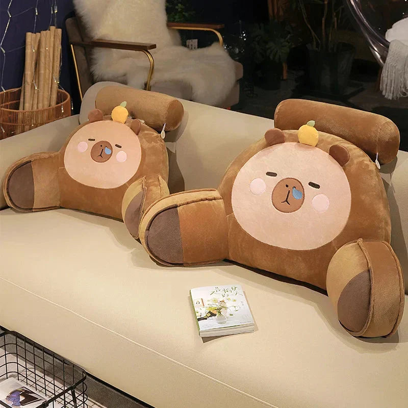 Maliben | Sleepy Capybara Resting Cushion Pillow