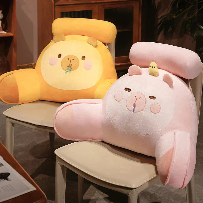 Maliben | Sleepy Capybara Resting Cushion Pillow