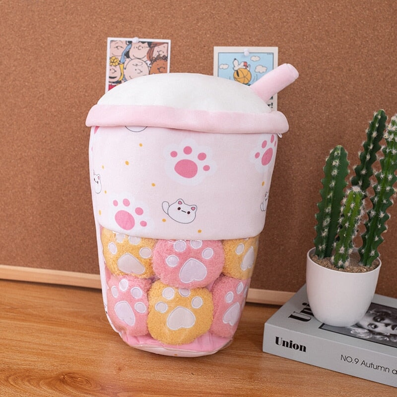 Maliben | Smiling Boba Dessert Plushie