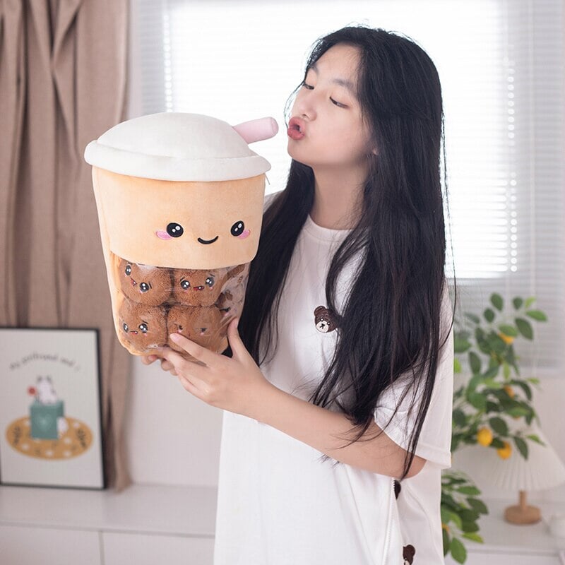 Maliben | Smiling Boba Dessert Plushie