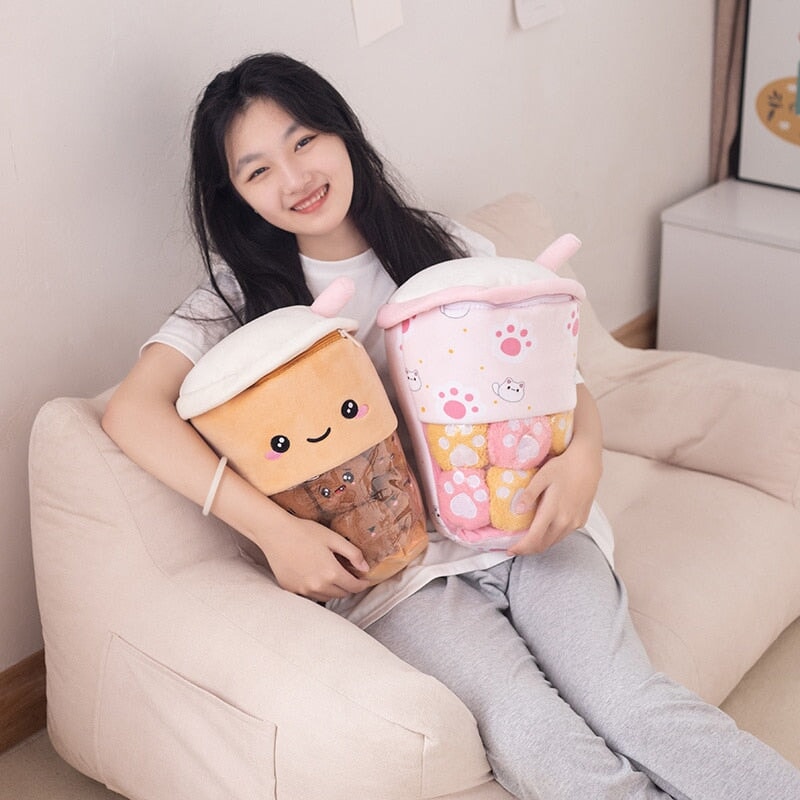Maliben | Smiling Boba Dessert Plushie