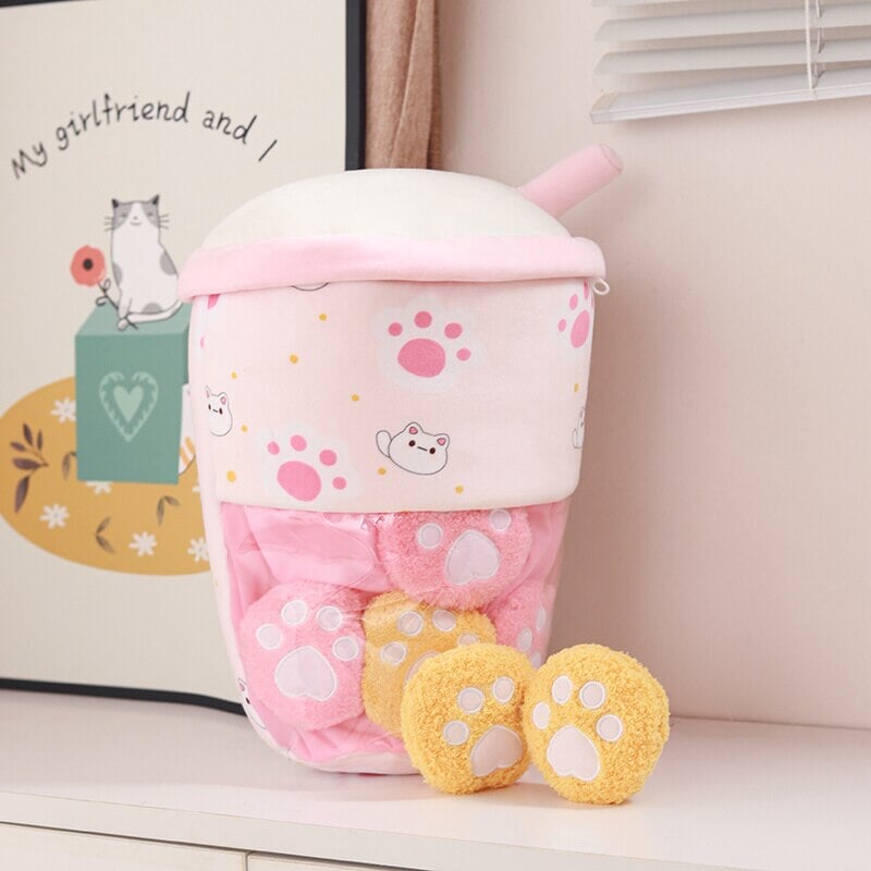 Maliben | Smiling Boba Dessert Plushie