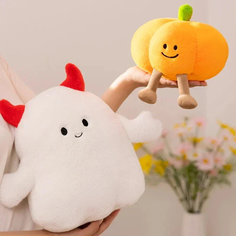 Maliben | Smiling Halloween Pumpkin Ghost Plush