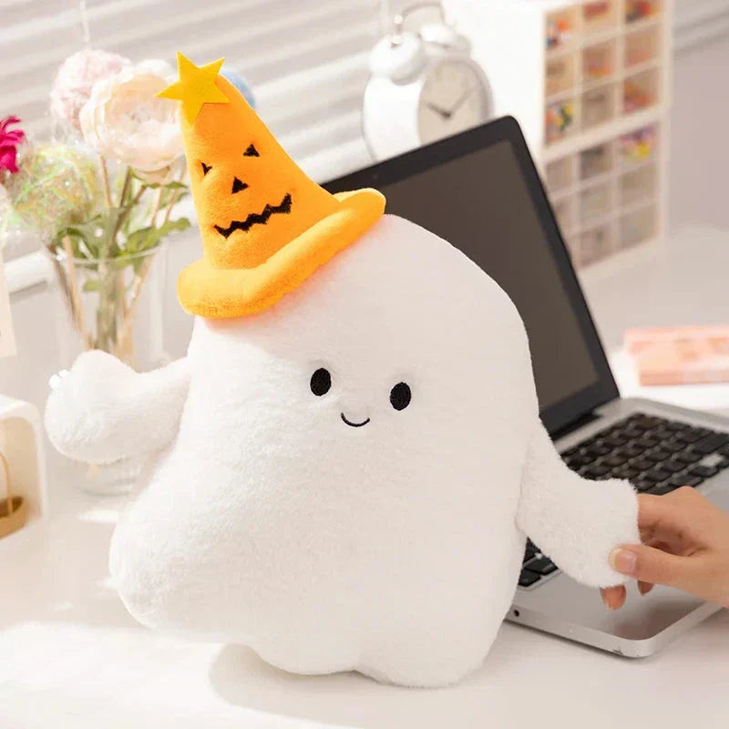 Maliben | Smiling Halloween Pumpkin Ghost Plush