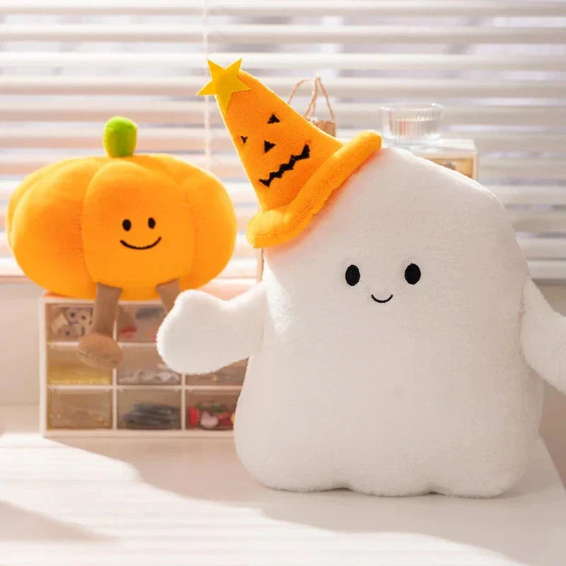 Maliben | Smiling Halloween Pumpkin Ghost Plush