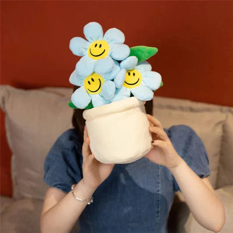 Maliben | Smiling Sunflower Flowerpot Plush