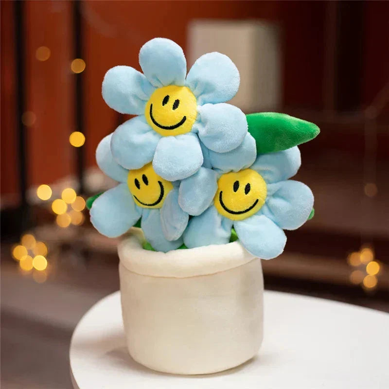 Maliben | Smiling Sunflower Flowerpot Plush