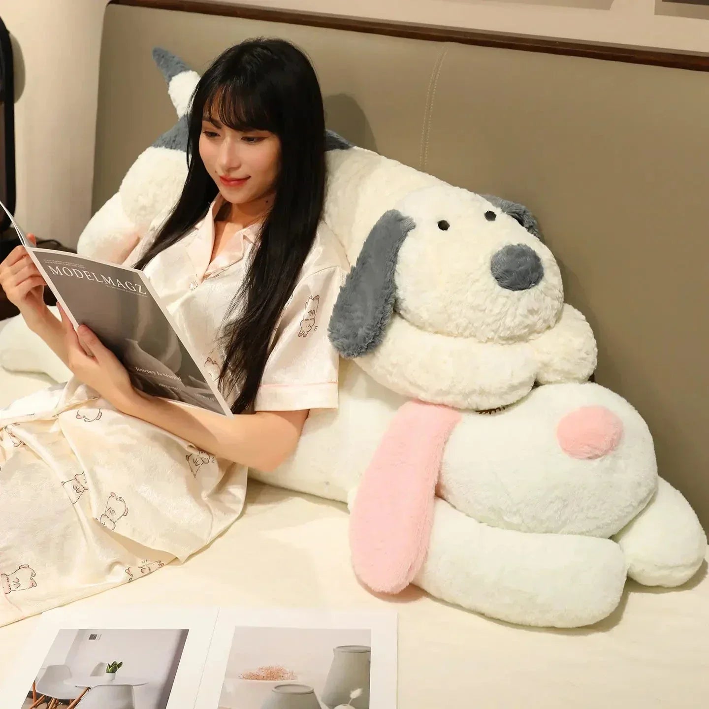 Maliben | Snoozie The Sleepy Puppy Hug Pillow
