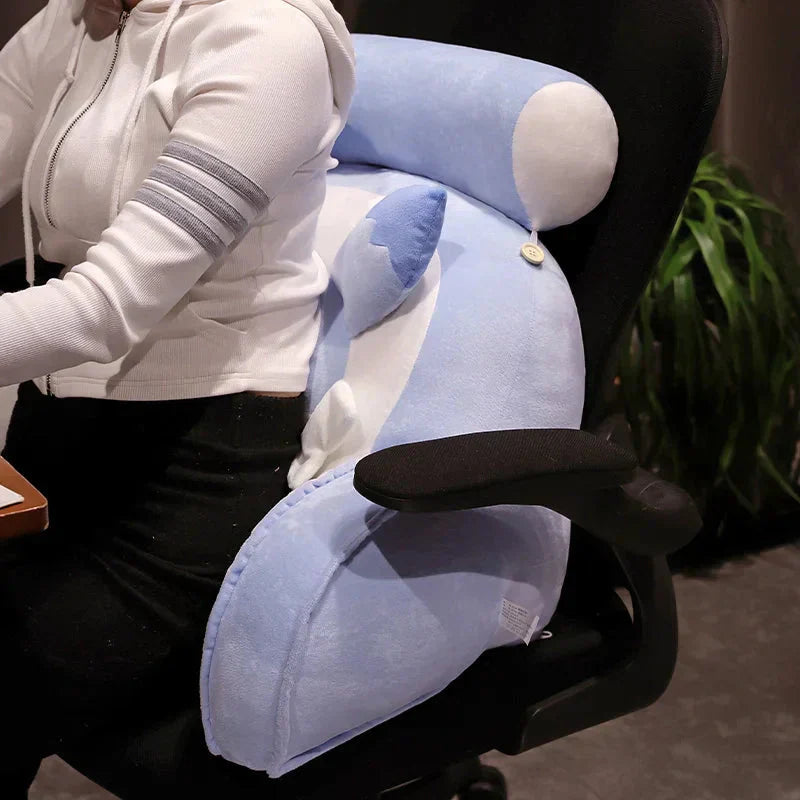 Maliben | Sofi The Cute Baby Blue Hybrid Dragon Cushion Seat