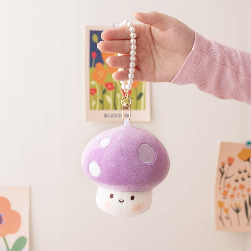 Maliben | Squishy Mushroom Friends Plushie Keychains