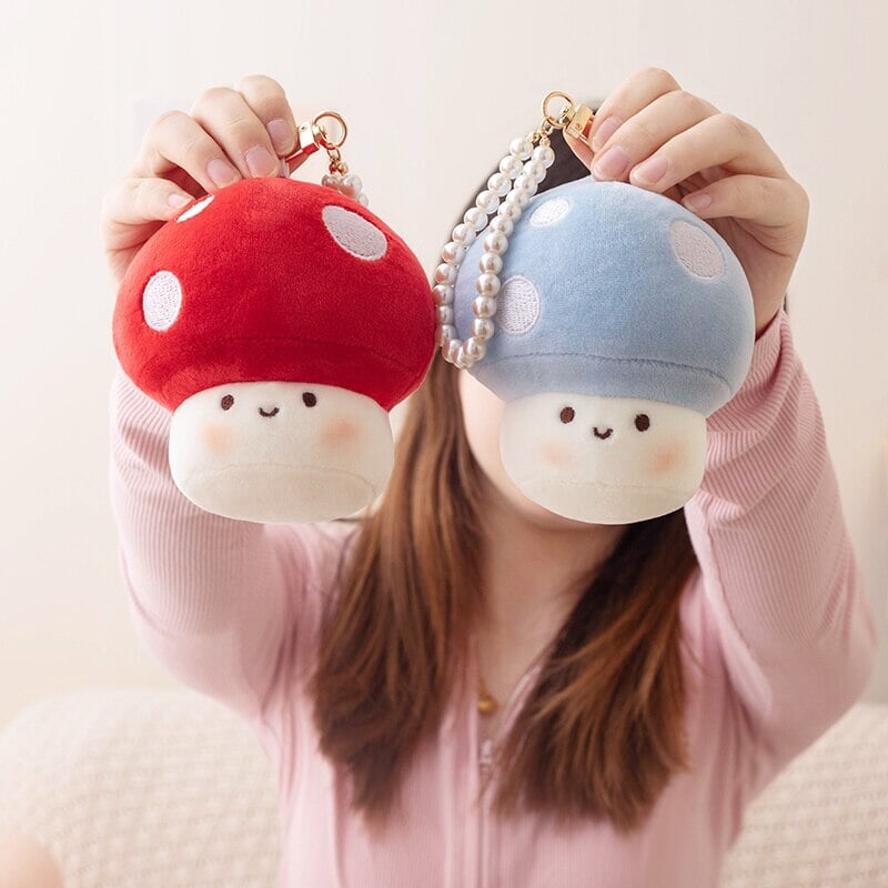 Maliben | Squishy Mushroom Friends Plushie Keychains