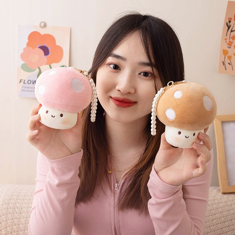 Maliben | Squishy Mushroom Friends Plushie Keychains