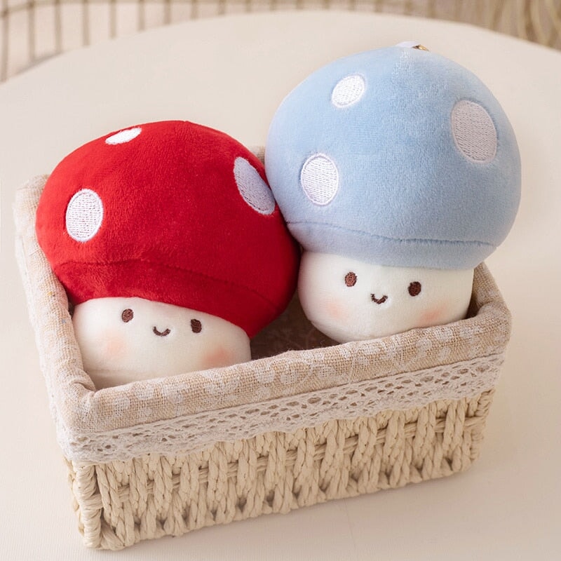 Maliben | Squishy Mushroom Friends Plushie Keychains