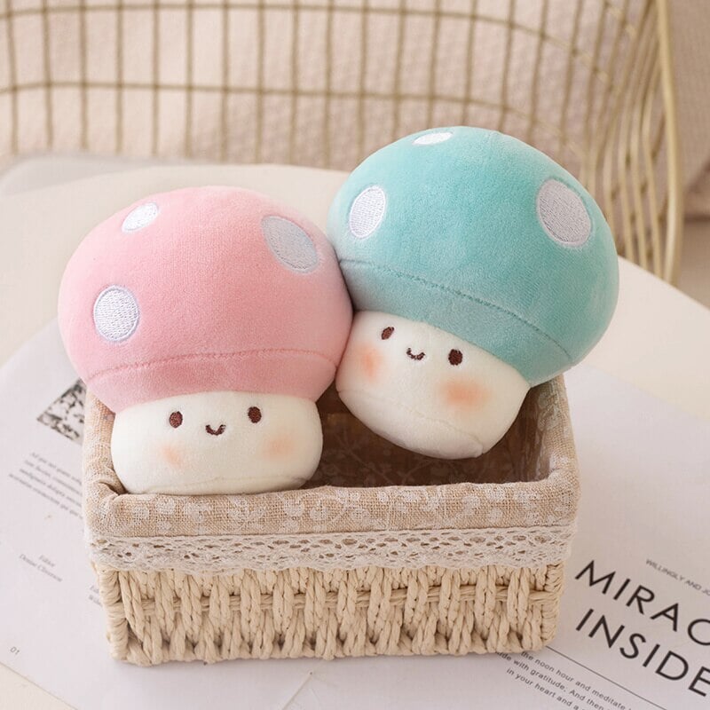 Maliben | Squishy Mushroom Friends Plushie Keychains