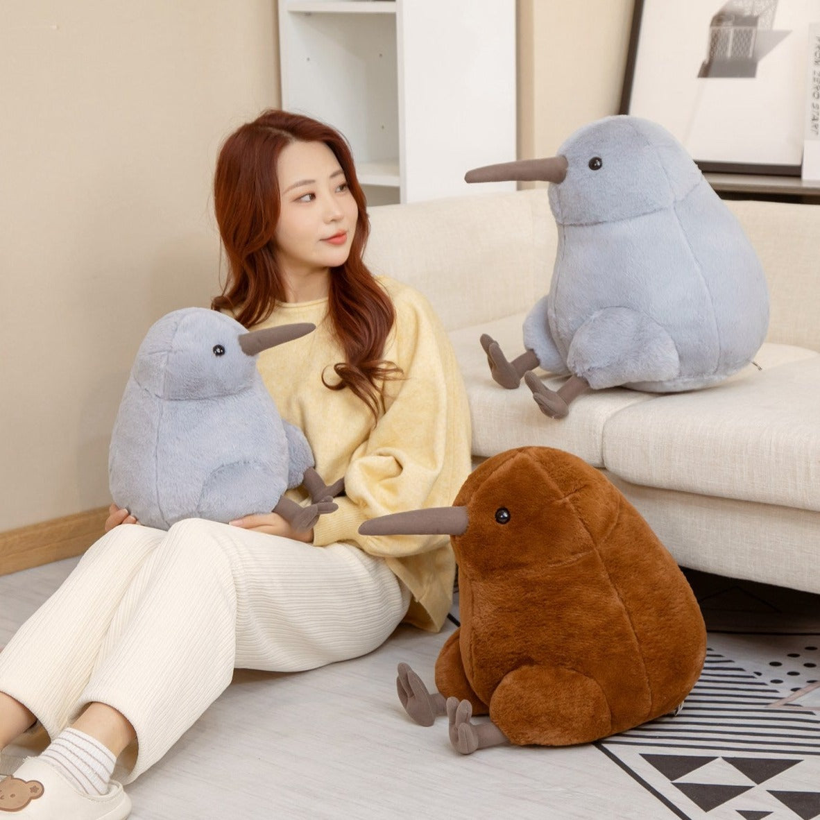 Maliben | Sticks The Chunky Kiwi Bird Plushie
