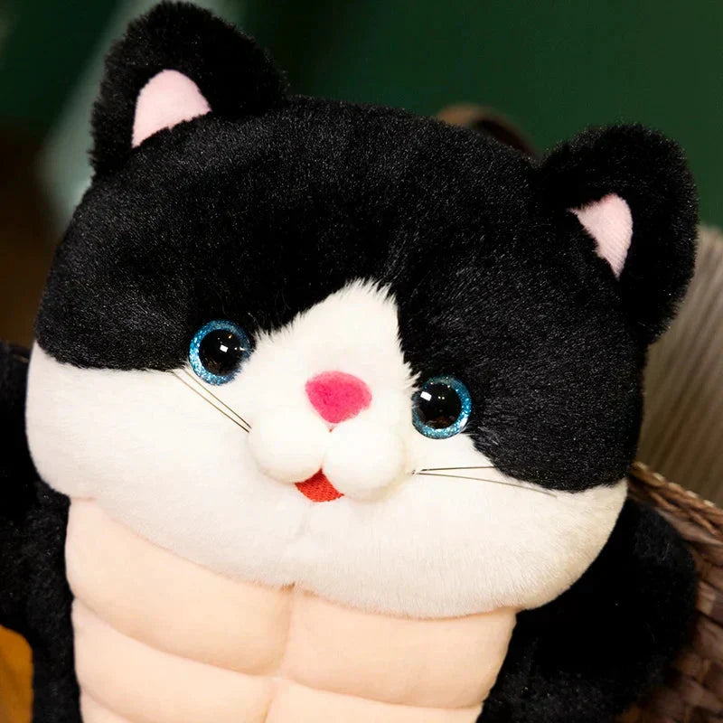 Maliben | Strong Muscle Cat Plushie