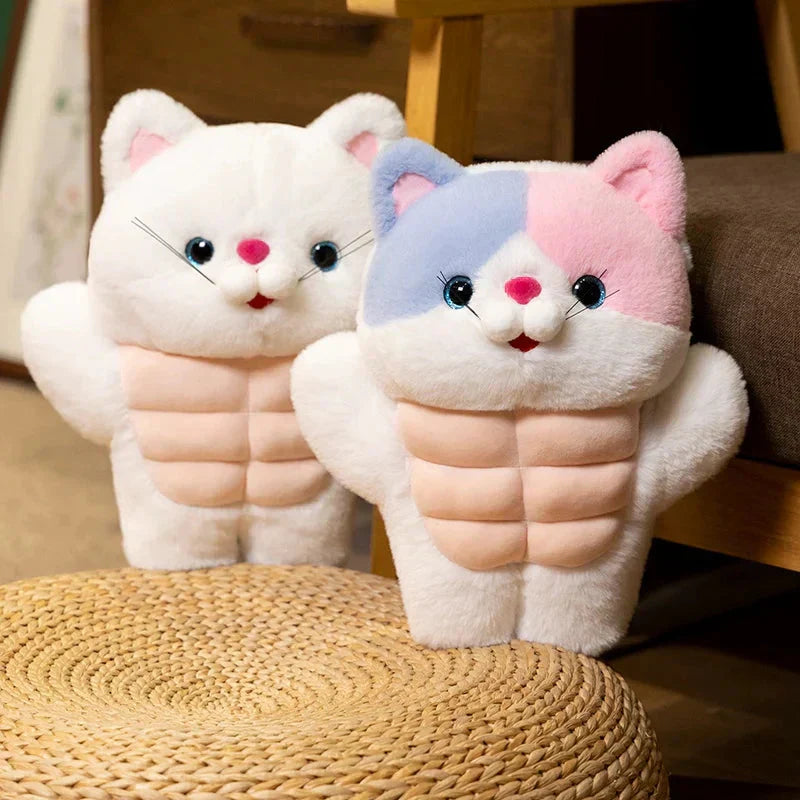 Maliben | Strong Muscle Cat Plushie