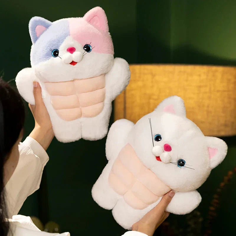 Maliben | Strong Muscle Cat Plushie