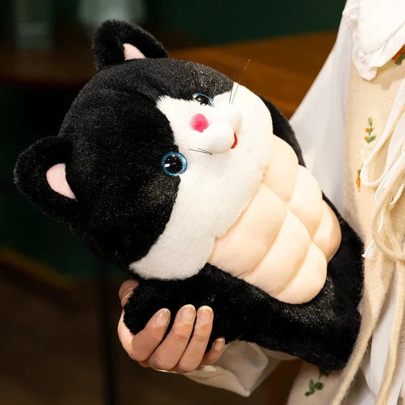 Maliben | Strong Muscle Cat Plushie