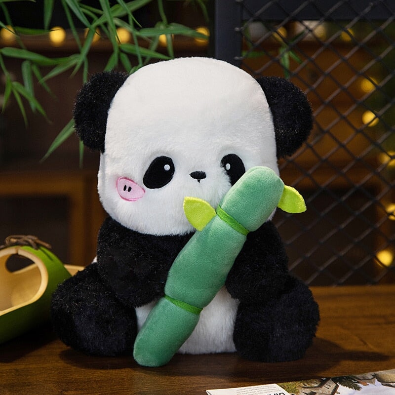 Maliben | Sze Sze The Panda Bamboo Hut Plushie