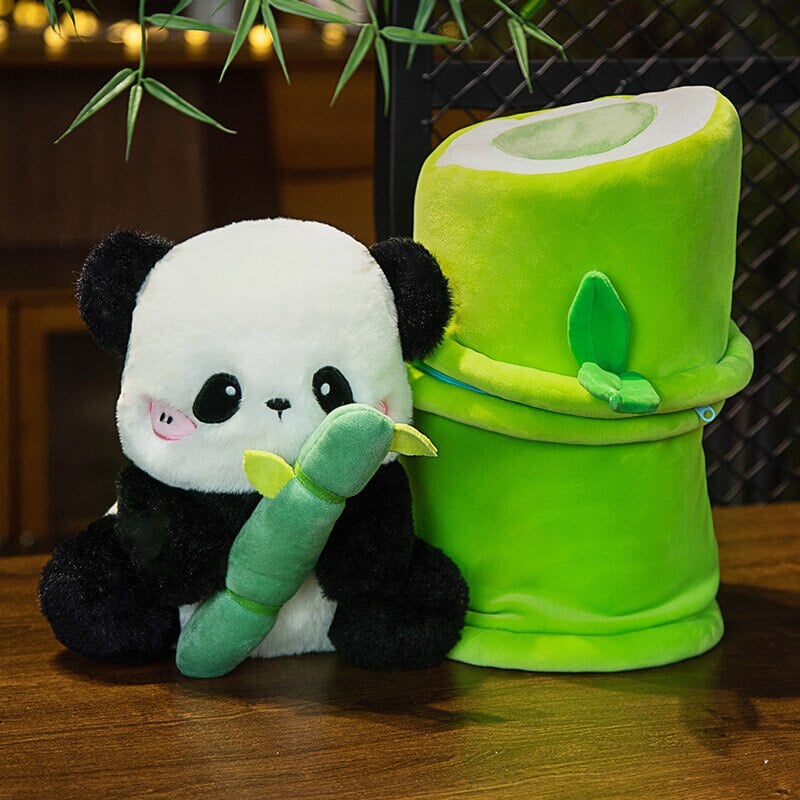 Maliben | Sze Sze The Panda Bamboo Hut Plushie