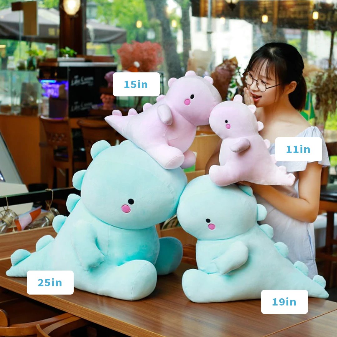 Maliben | Tato & Tate The Dino Lover Kawaii Plushies