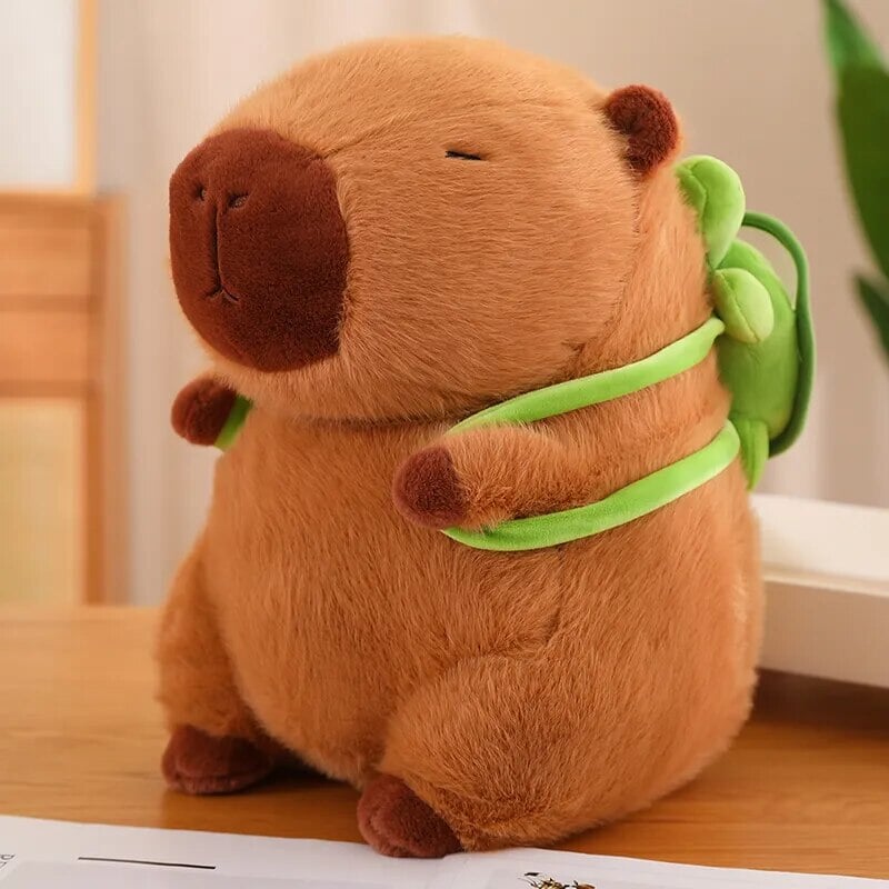 Maliben | The Adorable Capybara Turtle Back Pack Plushies
