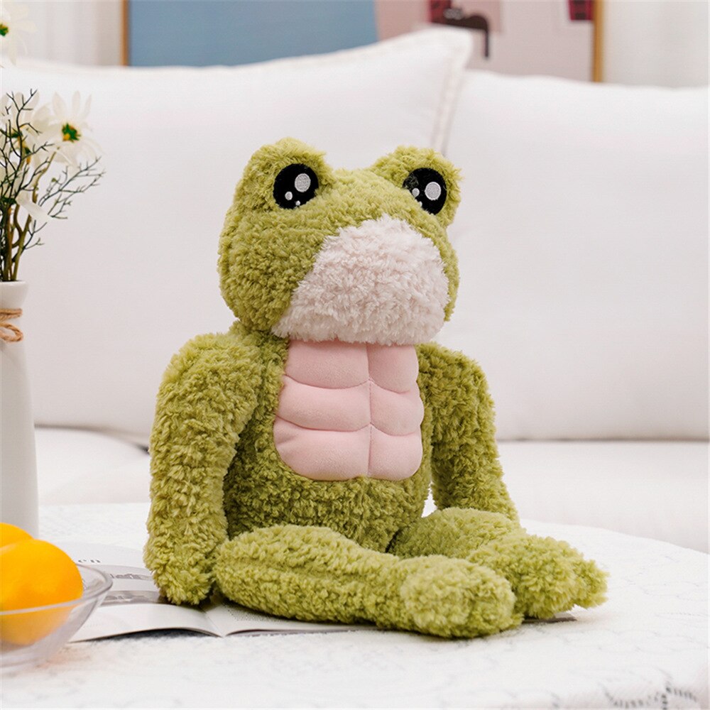 Maliben | The Dench Muscle Frog Plushie