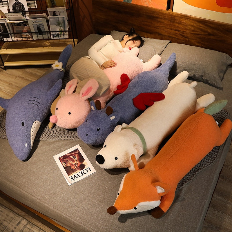 Maliben | The Fluffy Giants Dragon Fox Bunny Bear Shark Plushies