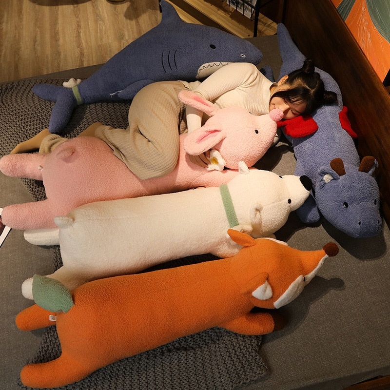 Maliben | The Fluffy Giants Dragon Fox Bunny Bear Shark Plushies