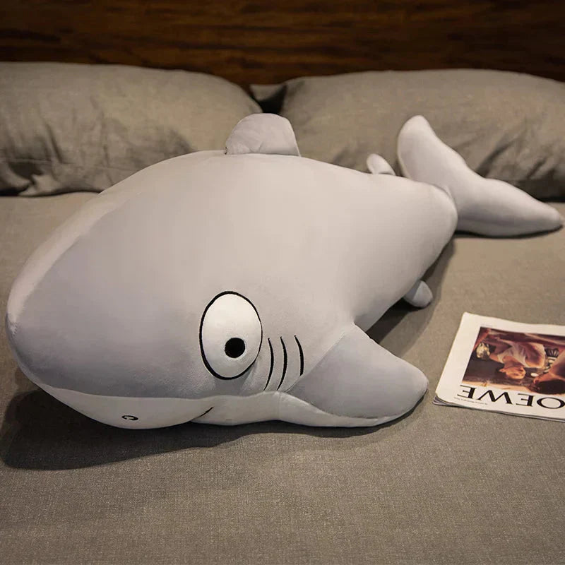 Maliben | The Friendly Cheeky Gray Blue Shark Plushies