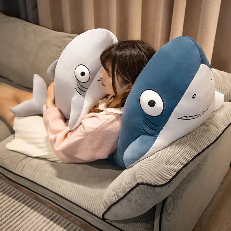 Maliben | The Friendly Cheeky Gray Blue Shark Plushies