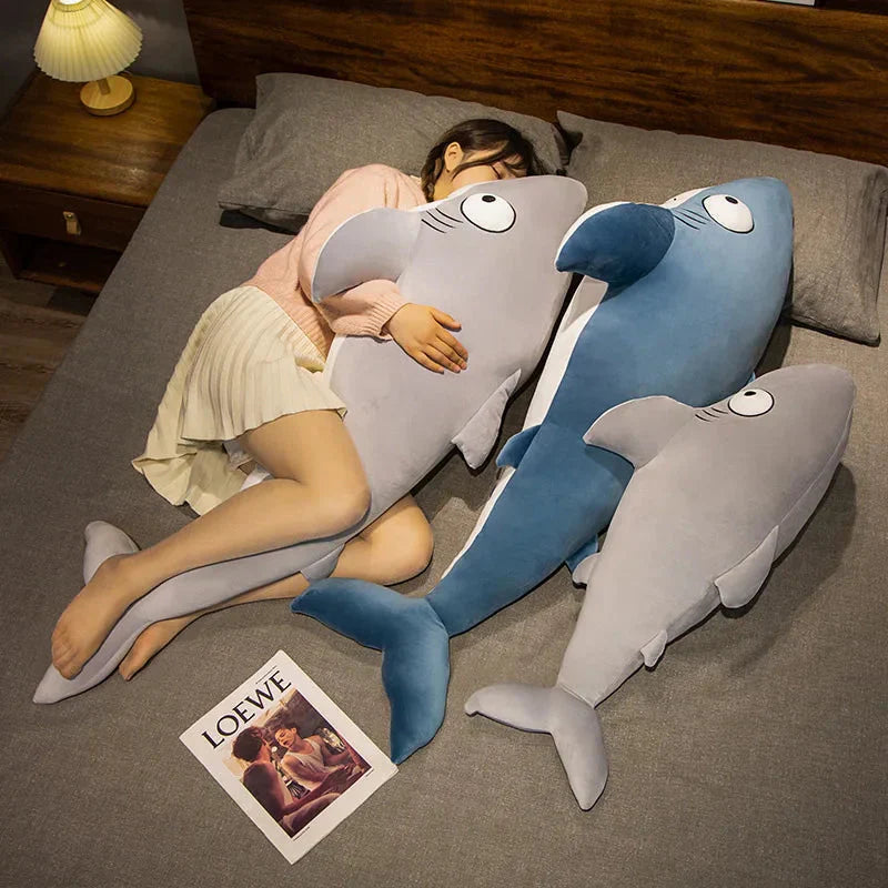Maliben | The Friendly Cheeky Gray Blue Shark Plushies